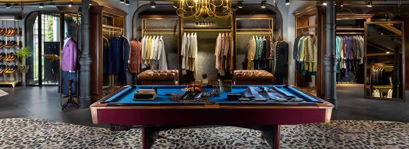 Sync Design progetta la boutique Kanishk Mehta