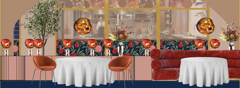 DELPHINE GEBRAN PROGETTA IL RISTORANTE AL MAYASS DI ABU DHABI