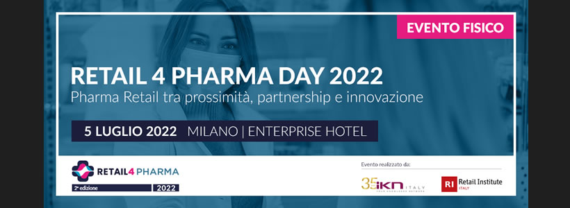 IKN Italy e Retail Institute Italy presentano la seconda edizione di “RETAIL4PHARMA”