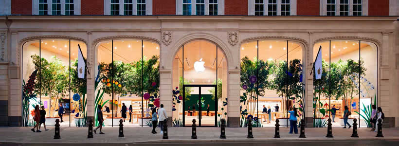 Aperto a Londra il nuovo flagship store Apple.