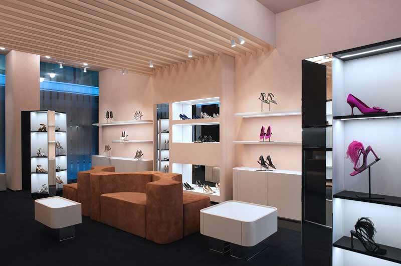 flagship store Sergio Rossi Milano