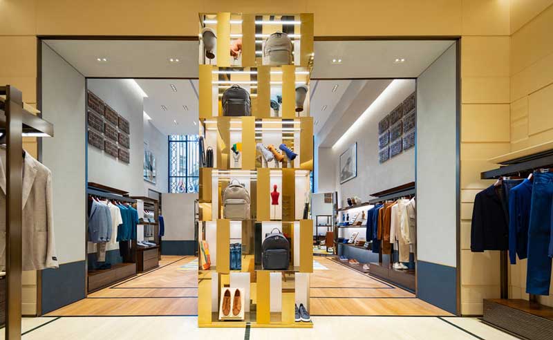 Una nuova boutique Zegna nella prestigiosa Galeria Canalejas di Madrid