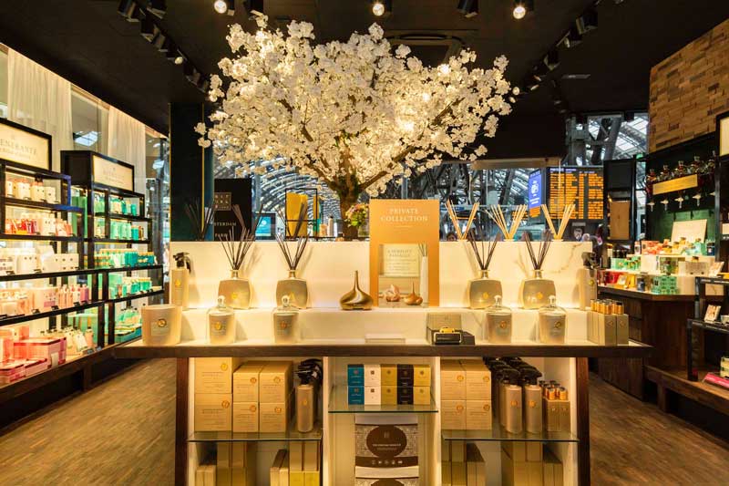 Boutique Rituals alla Stazione Centrale di Milano dedicata al benessere e al travel retail