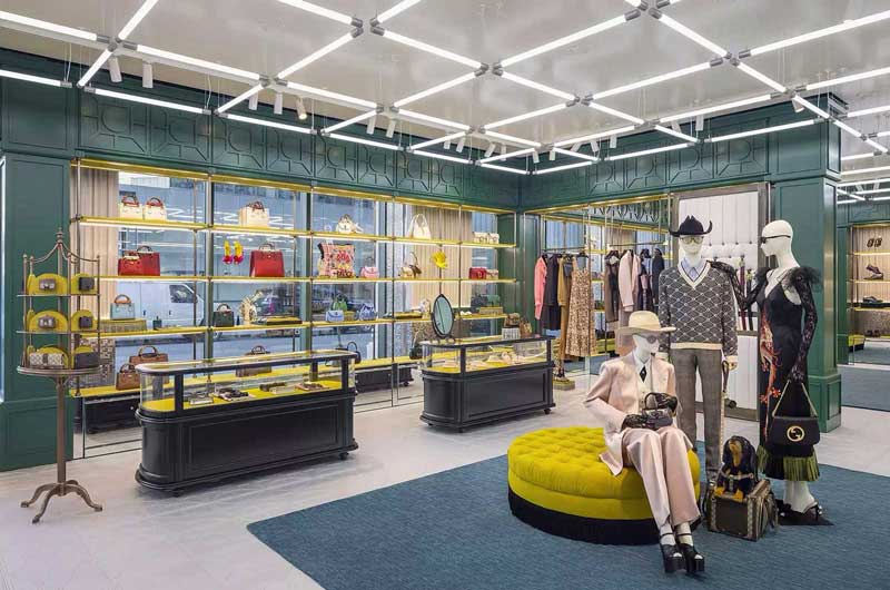 nuova boutique Gucci Detroit