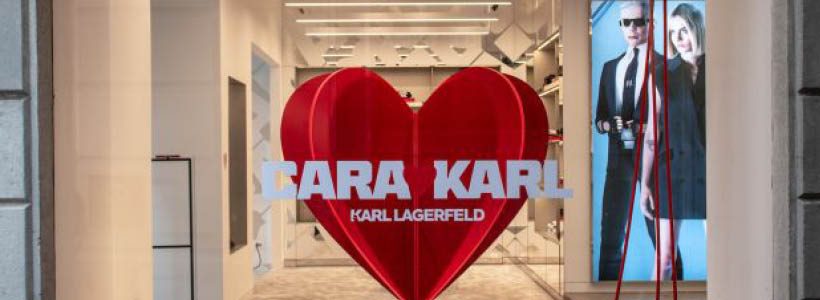 APRE A MILANO IL POP-UP CARA LOVES KARL