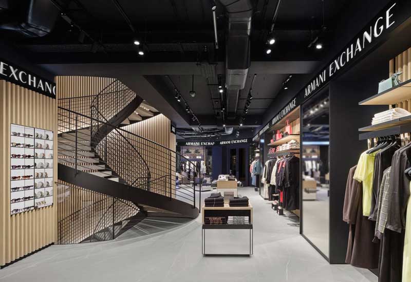 Armani Exchange unveils new London store