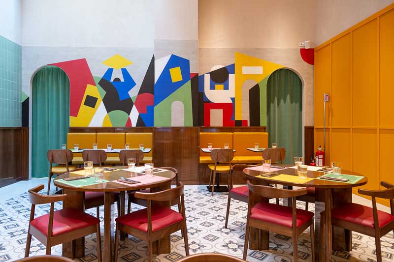 Augusto Contract realizza il ristorante Lievità di Milano