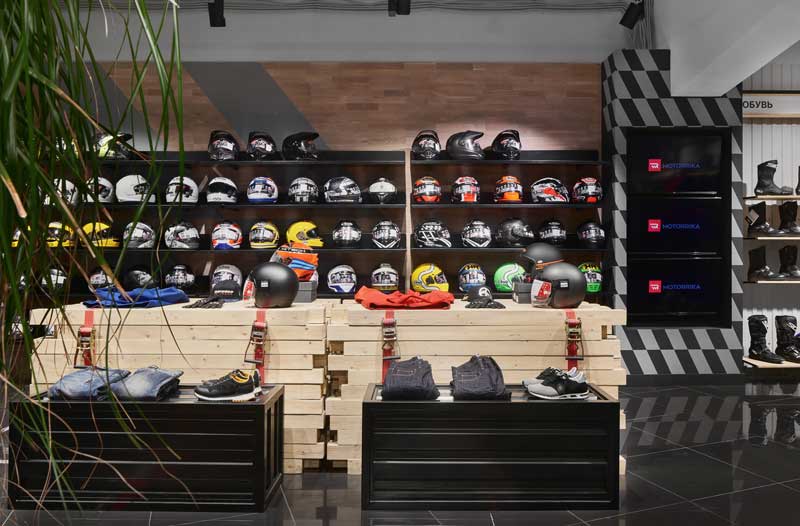 Bad Reputation Architects designes Motorrika Store 