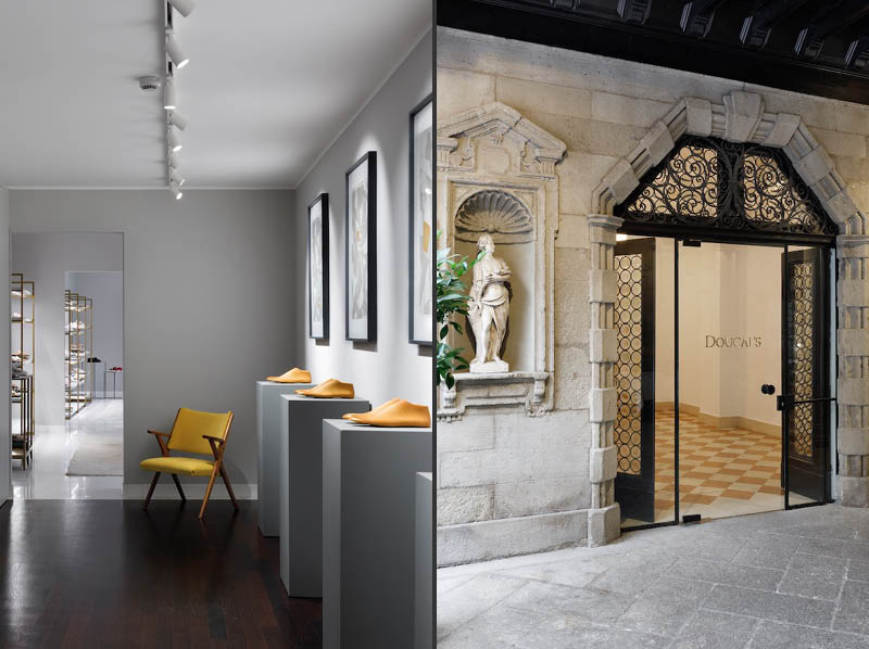 Il nuovo showroom DOUCAL’S di Milano
