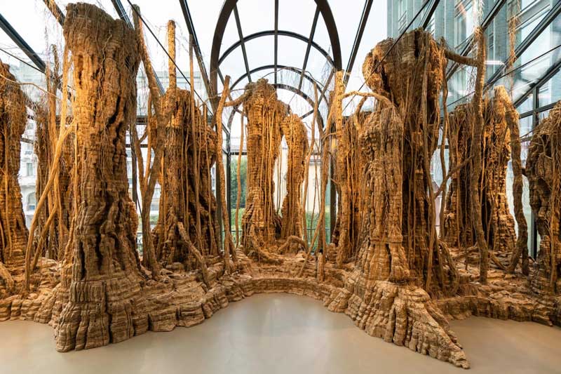 Microclima - Permanent installation at Max Mara Milan's flagship store