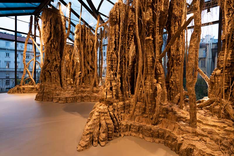 Microclima - Permanent installation at Max Mara Milan's flagship store