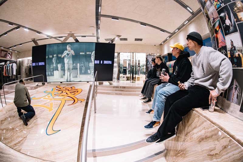 Various Associates has created an indoor-outdoor gathering space for skateboarders