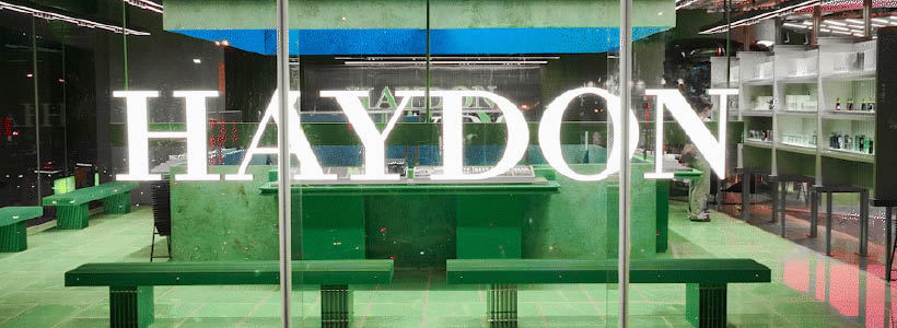 HAYDON: un negozio di 720 mq. dedicato ai cosmetici