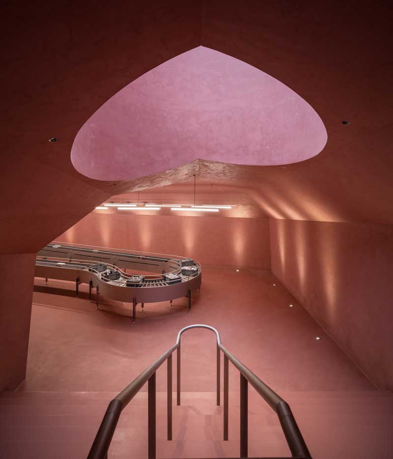 AIM Architecture drew inspiration from Chongqing's historic air raid shelters that connected every corner of the city during World War II.