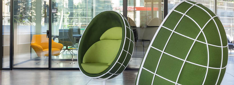 POLTRONA PAX design David Rockwell e Centro Progetti Tecno