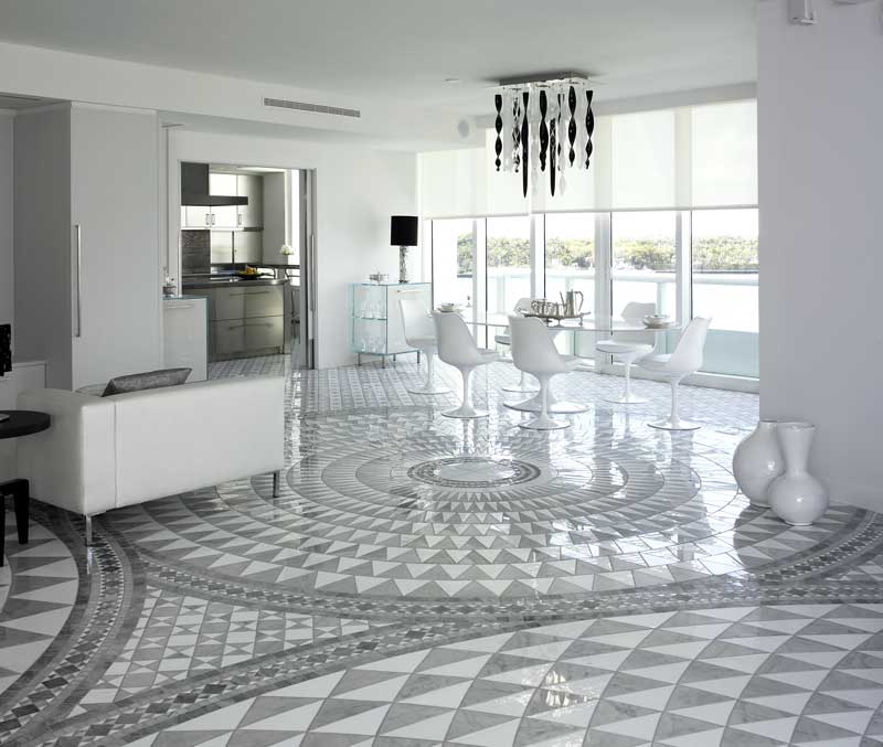 Marble floors: 5 ideas to match them with style 