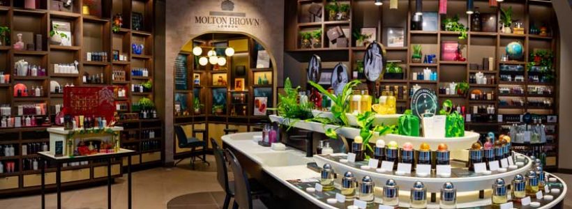 Molton Brown revamped Regent Street flagship store