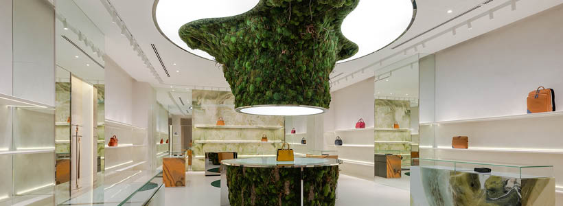 Progetto per il Flagship Store Braun Buffel