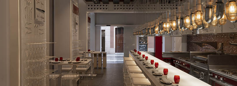 restaurant design la cosmo malaga