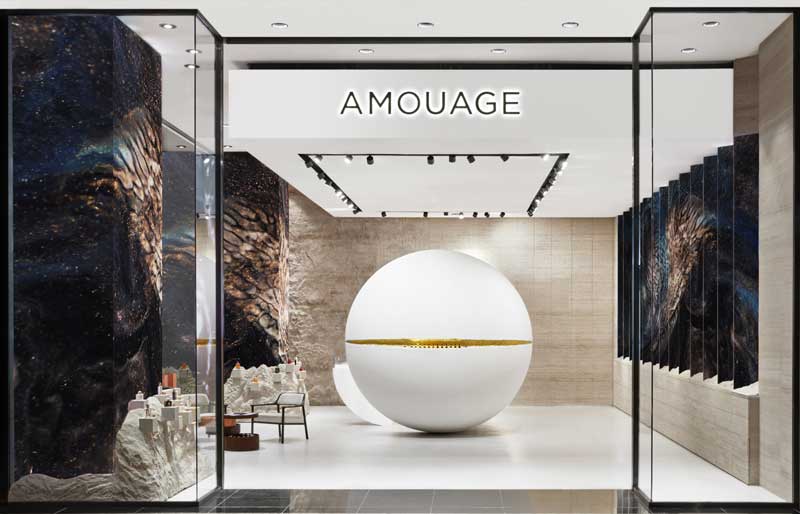 Amouage boutique in Mall of Oman, Muscat