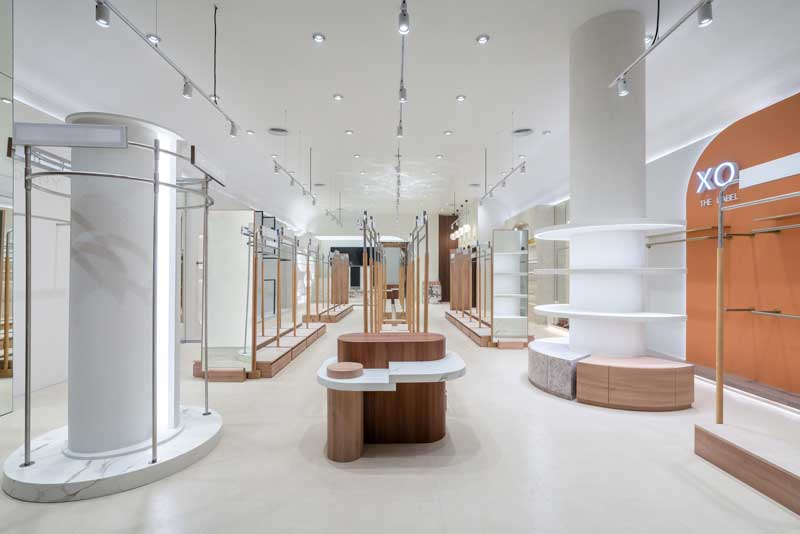 The SOS multibrand store designed by AA+A architects