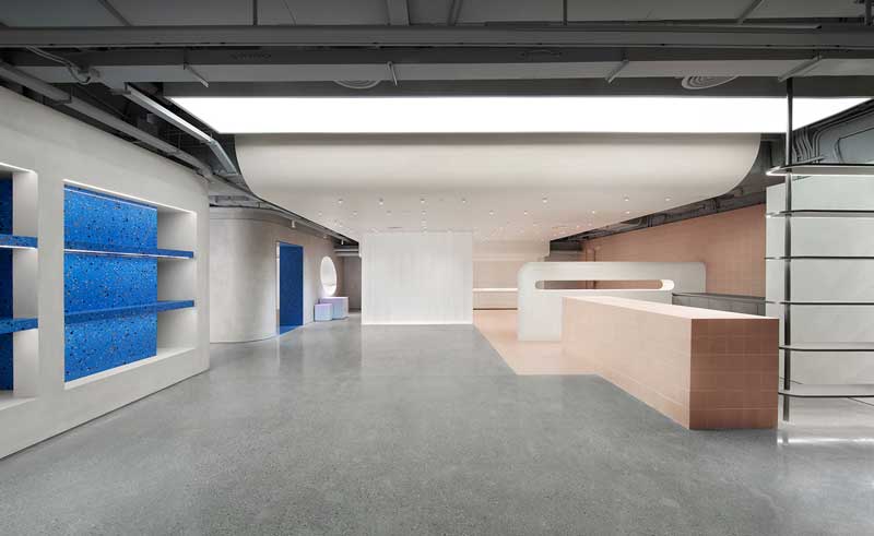 Kostas Chatzigiannis Architecture designed Cabana Store in Beijing