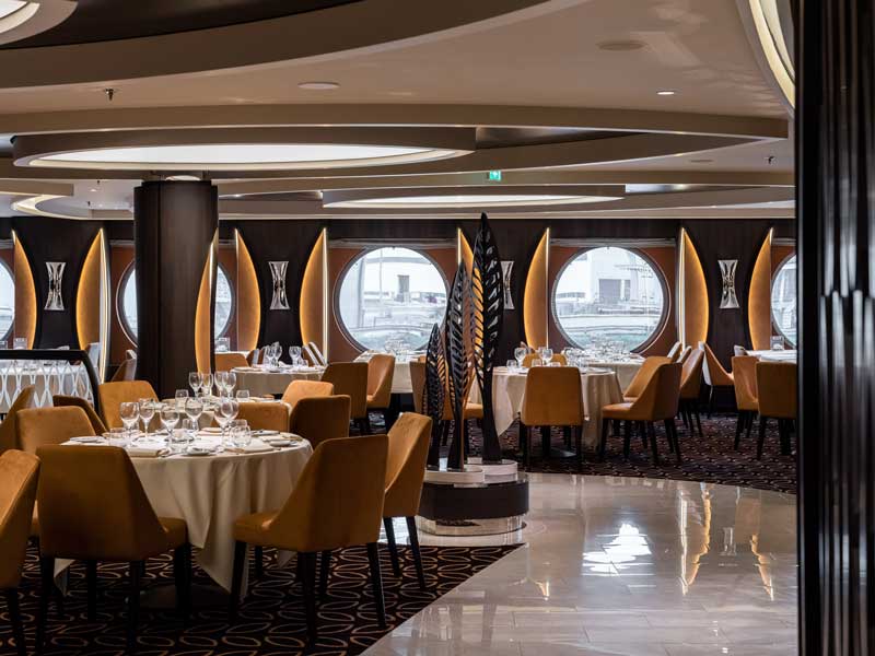 Grottini ristorante La Foglia Chantiers de l’Atlantique/MSC