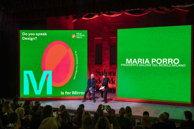 Maria Porro salone del mobile 