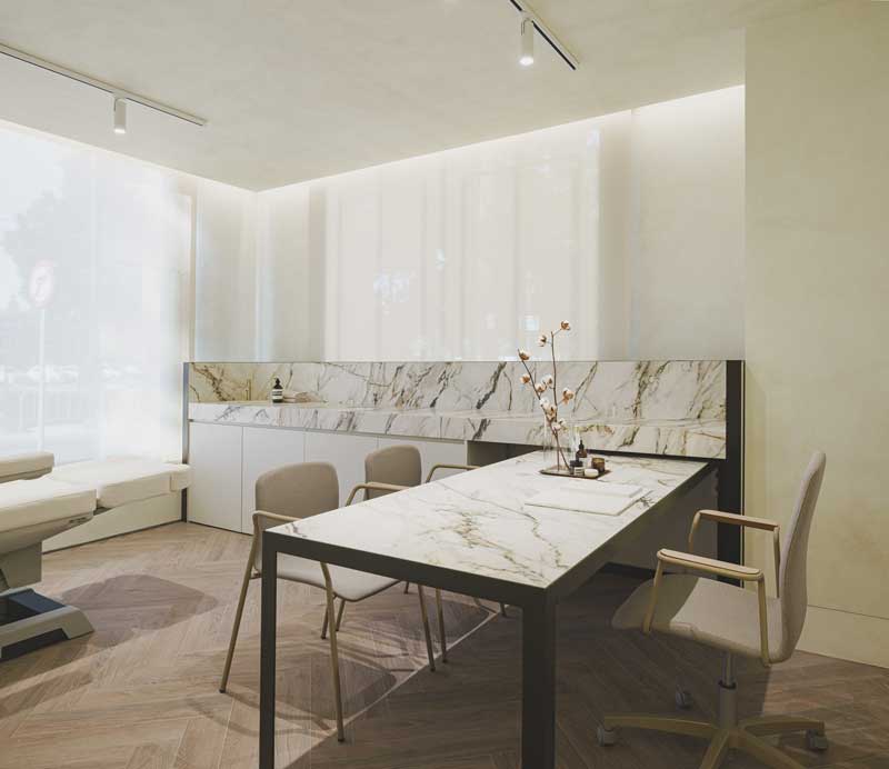 Viruta Lab designed The Hair Clinic in Valencia