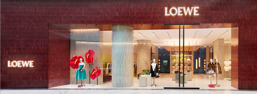 The spanish brand unveiled its first-ever Casa Loewe flagship store in Dubai