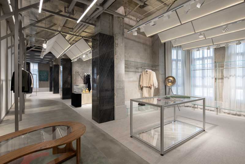 Looknow flagship store in Wuhan Interior Design by Sò Studio