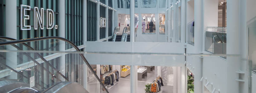 End. apre il suo primo store a Milano in via Mercanti nello storico Palazzo Venezia