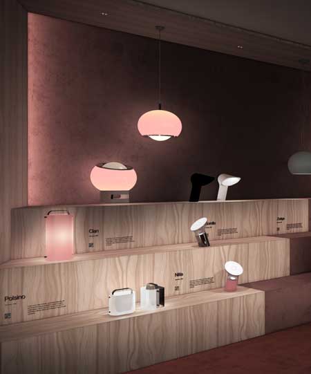 installazione interattiva iGuzzini