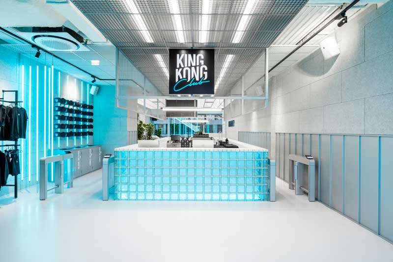 Masquespacio presents its latest design for King Kong Club, the studio’s first project in Salzburg, Austria.