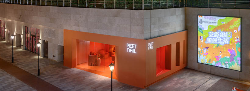 Meet Nail Flagship Store designed by 8877 Interiors