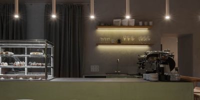 Progetto di interior design per il Caffè Péché di San Pietroburgo