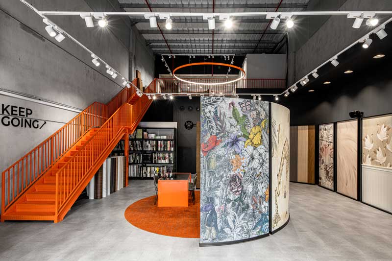 Studio Intu signs Zvika Wallpapers new showroom 