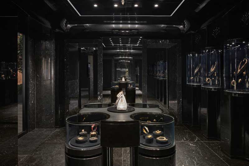 A Milano la prima boutique Dolce & Gabbana dedicata a gioielli e orologi