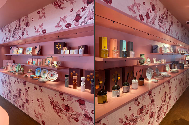 Nello store Ginori 1735 di Seoul sono presenti  le principali collezioni del Brand