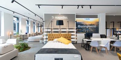 Magniflex ha inaugurato il nuovo flagship store a Milano
