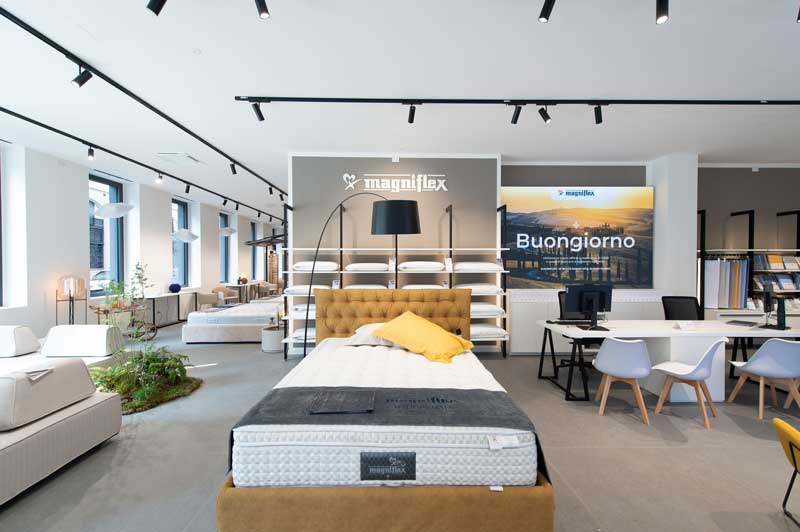 Magniflex ha inaugurato il nuovo flagship store a Milano