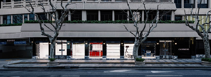 Shanghai Calvinluo store designed by Say Architects