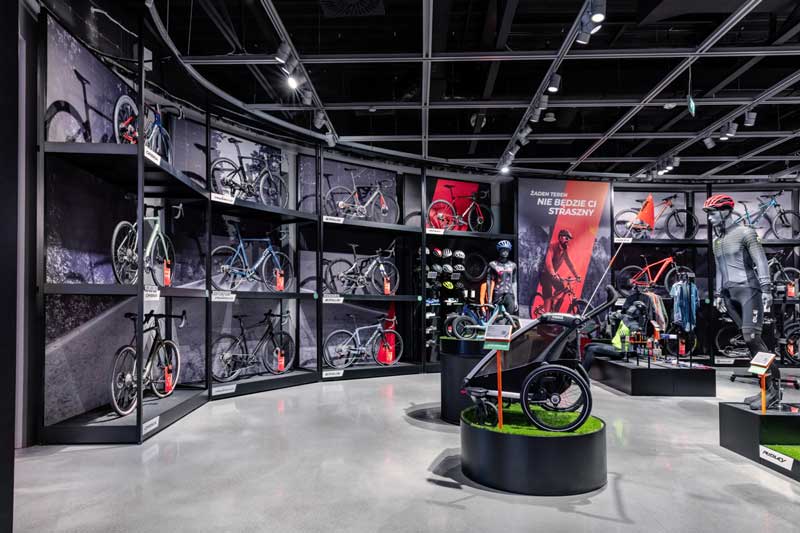 The Sportano store launched late in 2022 in Warsaw