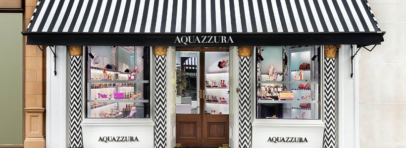 Aquazzura flagship store New Bond street Londra