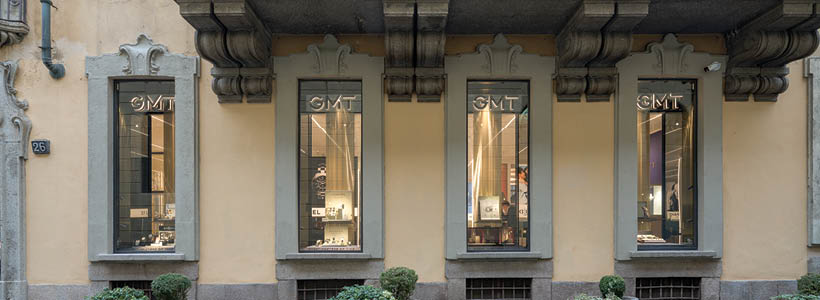 Great Masters Of Time flagship di via Della Spiga a Milano