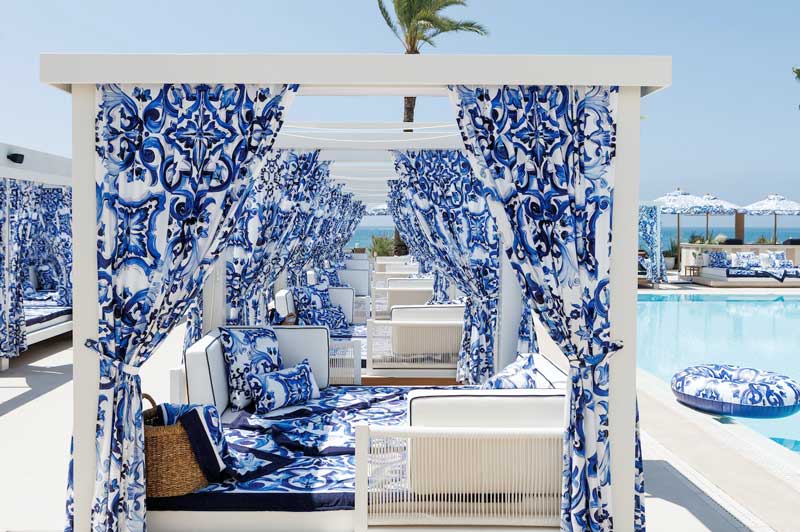 Dolce & Gabbana takes over europe’s most exclusive beach clubs with DG Resort