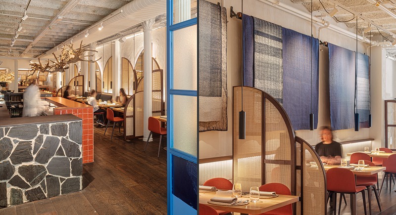 Interior design Compartir Restaurant in Barcelona