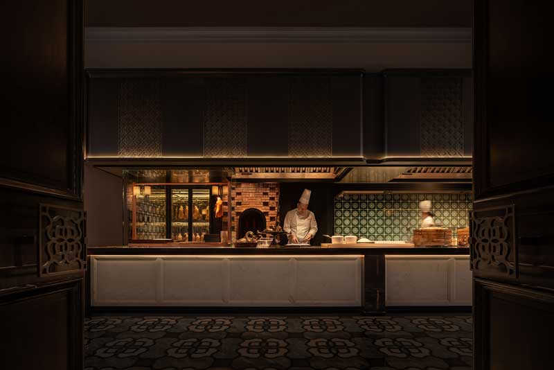 Xin Rong Ji restaurant in  Chengdu, the harmony between the classical and modern