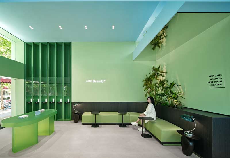 ISENSE DESIGN signs the Beauty π skin care center