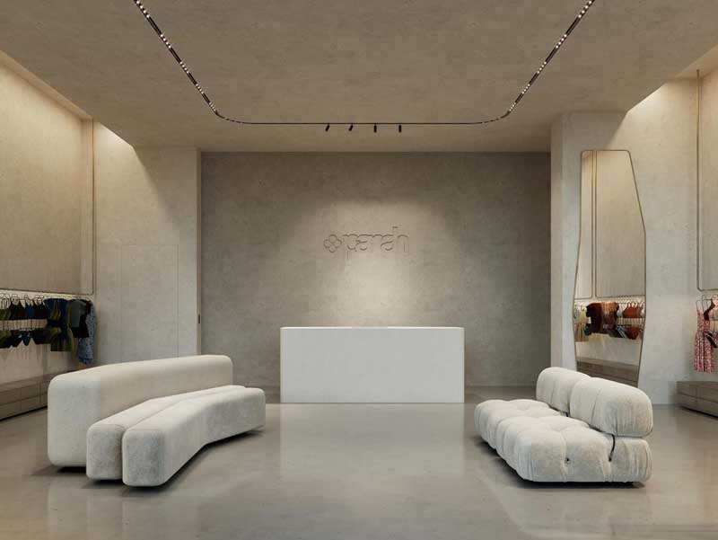 interno negozio Parah